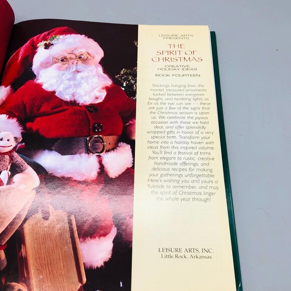The Spirt of Christmas 2000 Leisure arts creative holiday ideas book READ - Picture 12 of 12